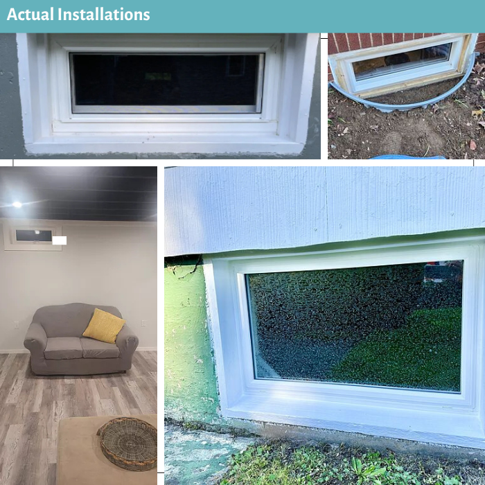 Basement Hopper Window